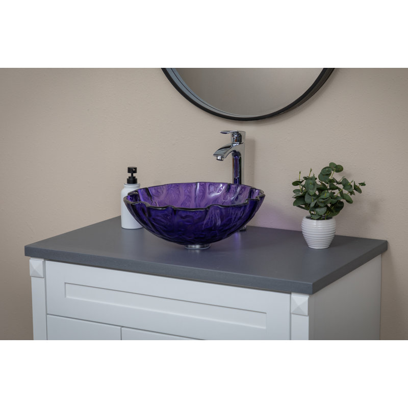 Dark Gray Terrazzo Stone Single Bathroom Vanity Top