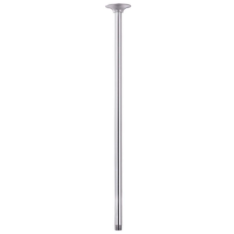 24" Shower Heads Ceiling Mount Shower Arm with Flange, Chrome