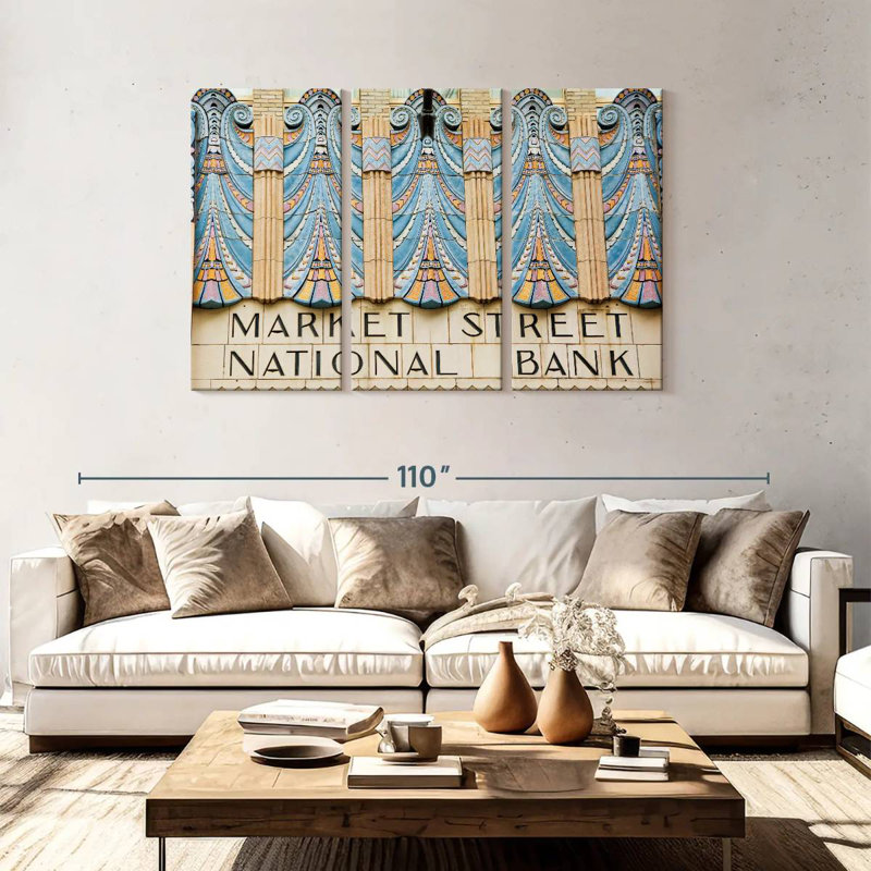 Market Street, 48" H x 74" W