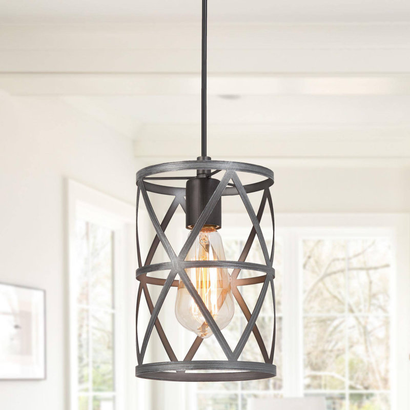 Aziz 1 - Light Single Drum Pendant
