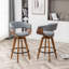 Tabouret de comptoir pivotant 26 po Joeanne