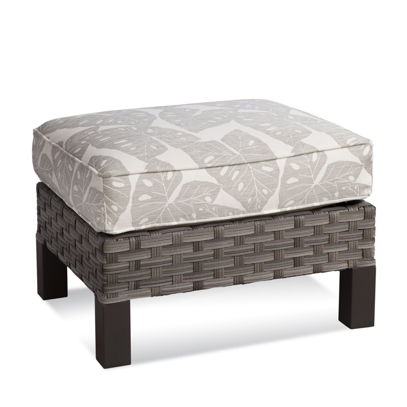 Luciano Outdoor Ottoman, Navy Rev; 6368-61