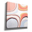  «Fluid Rings 2» par Annie Warren, art mural sur toile, 26 po x 26 po