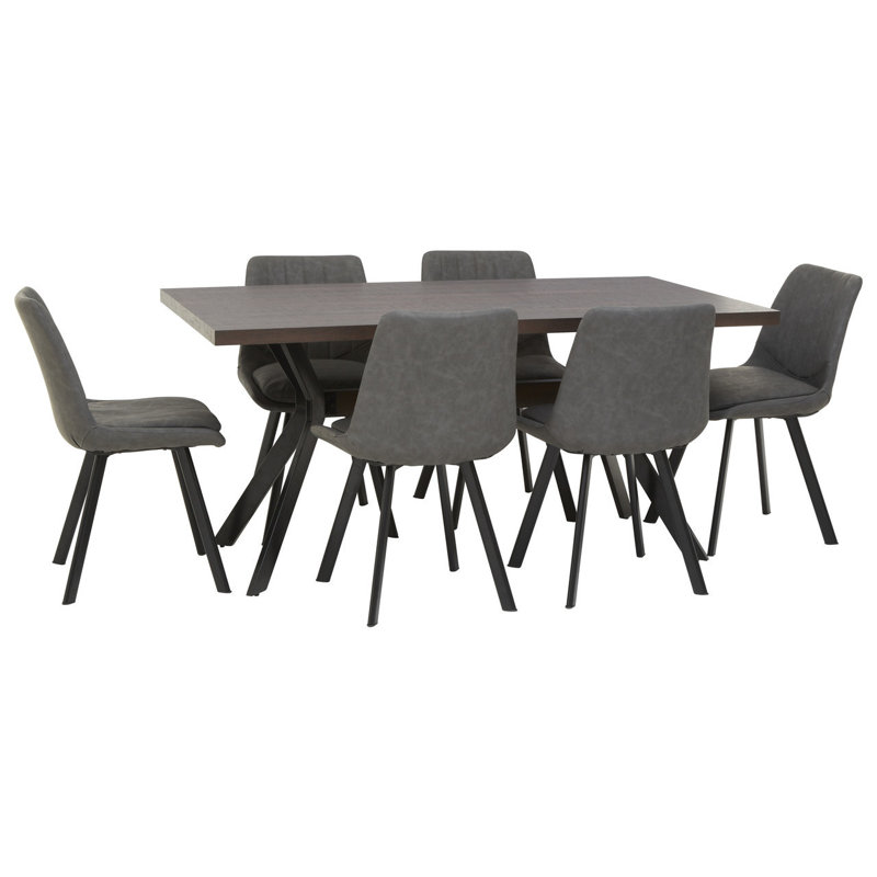 Nathalia 6 - Person Dining Set