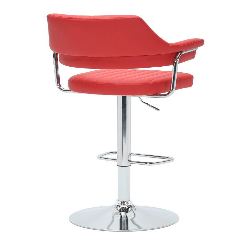 Swivel Upholstered Bar Stool