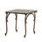 Quitaque Square Outdoor Side Table , 18'' in. W 18'' in. D
