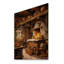 Nourriture, cuisine rustique I sur bois-100998200