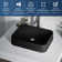 Karran Sea Crest 22 In. Quartz Rectangular Vessel Sink