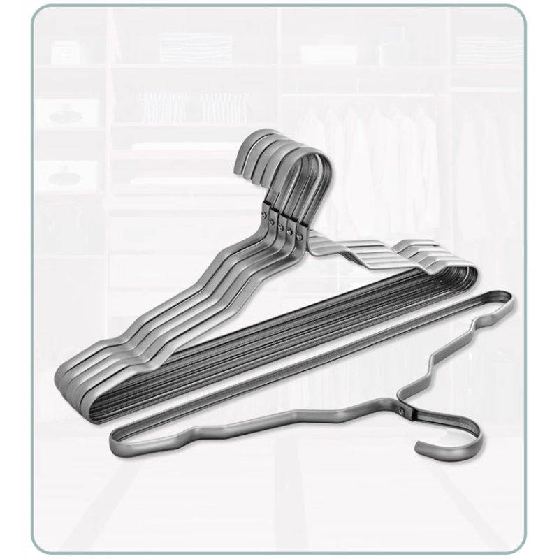 Cintre standard anti-dérapant en métal Nykel pour robe / chandail / chandail, 30