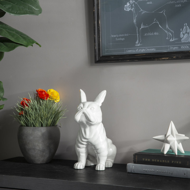 Godelieve Animals Figurines & Sculptures, White