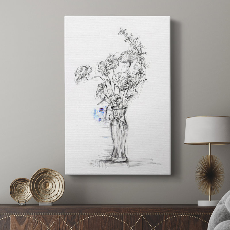 Étude de bouquets sauvages I - galerie sur mesure