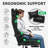 SITMOD Ergonomic Gaming Chair with Footrest and Lumbar Support for Adults Computer Office Chair-110652658