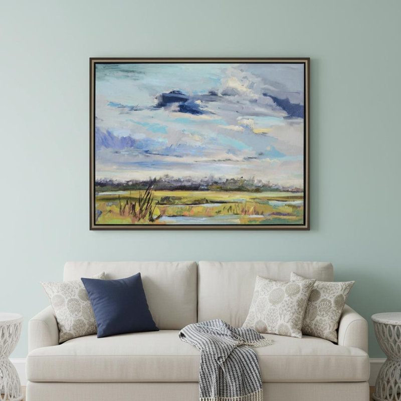 Art mural Marsh Skies