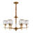 6 - Light Dimmable Chandelier