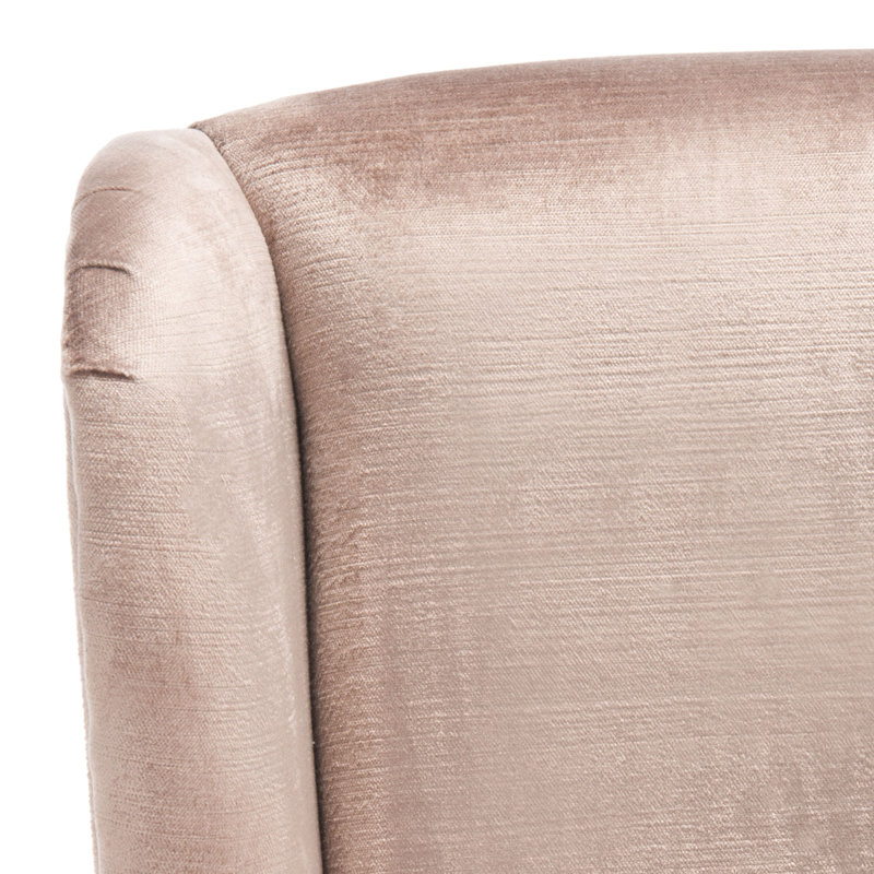 Fauteuil à oreilles en coton de 24 po de large Aportela