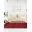 Tapis décoratif en laine de conception unique 3 pi 10 po x 5 pi 11 po ayuda noué à la main