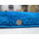 Feather Blue Solid Abstract Area Hand Carved Rug