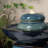 Weather Resistant Floor Fountain with Light-1801408783
