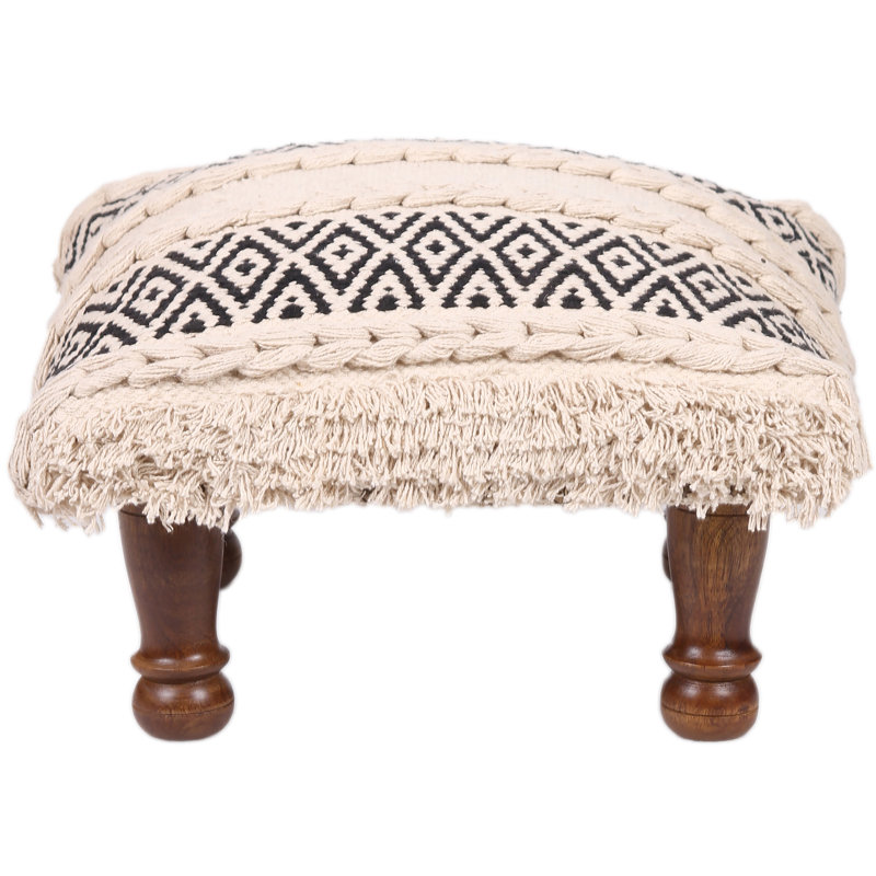 Solid Wood Accent Stool