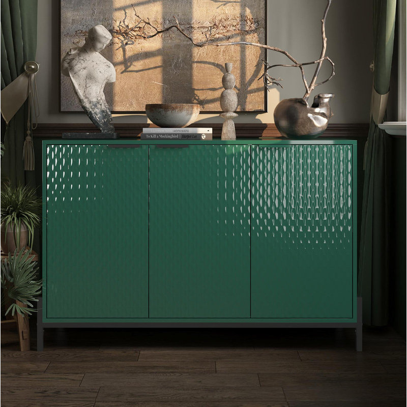 Buffet 3 portes Modern Modern, Vert