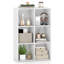 1 PCS 6-Cube Book Shelf, Tool-Free Assembly, Storage Organizer for Living Room Bedroom 6-Cube White-2140706605