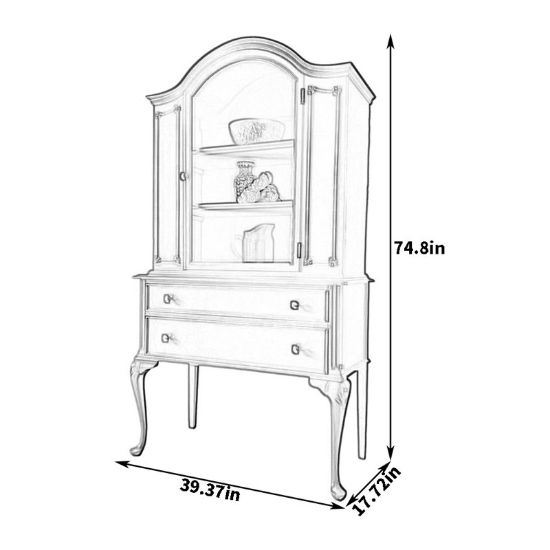 Premium Blue Sideboard