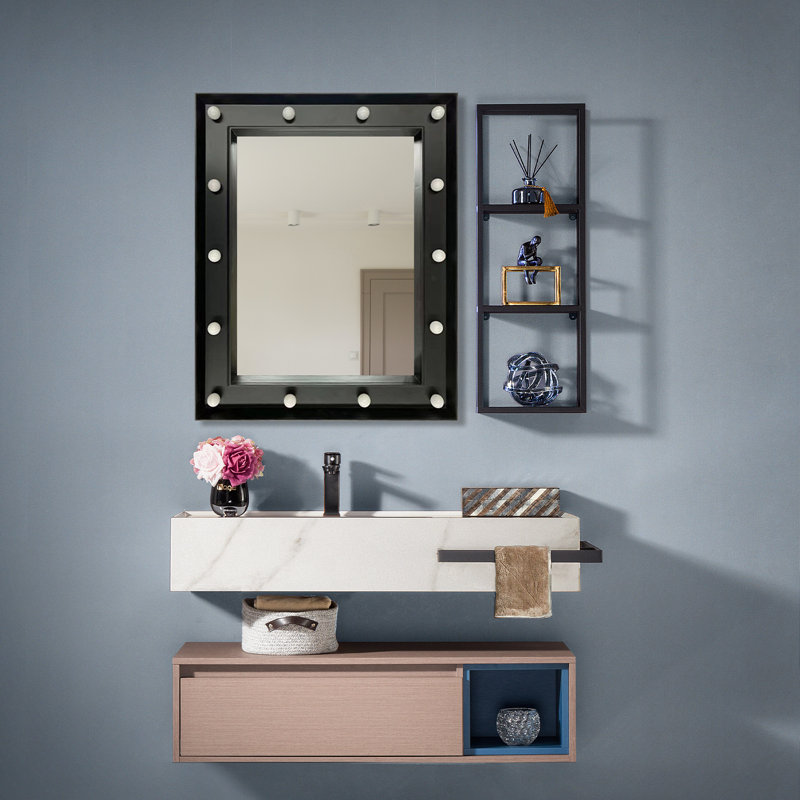 Leeming Flat Wall Mirror
