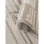 Hamilton Modern Metallic Sheen Area Rug - Polypropylene Weaving - Jute Backing - Blocked Bold Geometric Design Rugs, Mocha-113425150