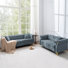 Retro Chesterfield Velvet Sofa Set For Living Room