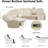 Airflow Leather 3-Piece Reclining Sofa Set With Wireless Charging & Center Console-1725964602