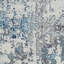 Wyona Power Loom Dark Blue/White/Charcoal Rug-1963194514