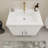 29.5" Wall-Mounted Single Bathroom Vanity Set-70381371