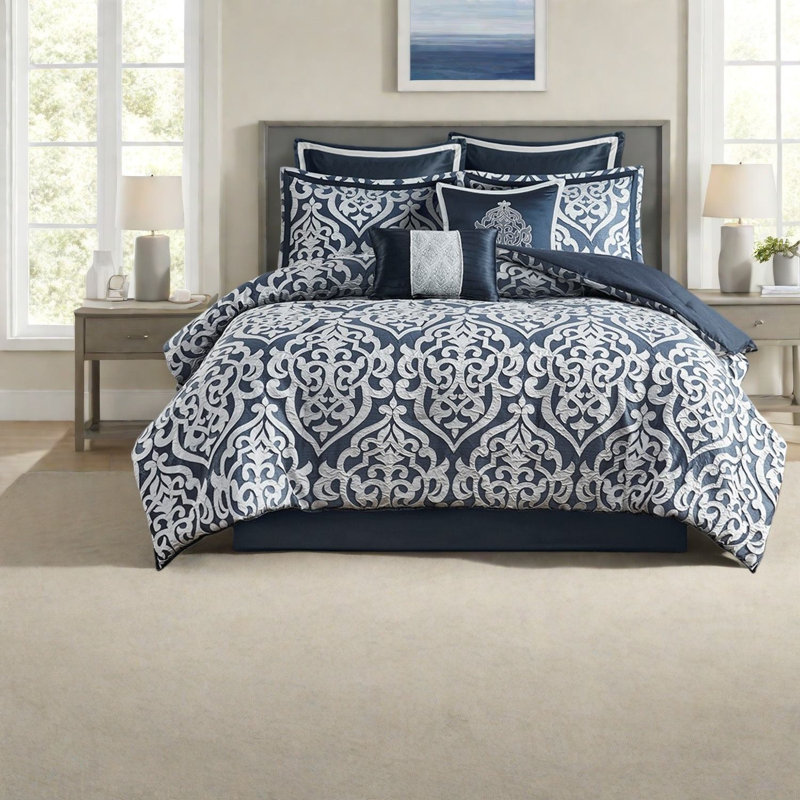 Ensembles de literie de qualité supérieure en jacquard de polyester pour la maison