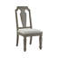 Ensemble de 2 chaises d'appoint en bois