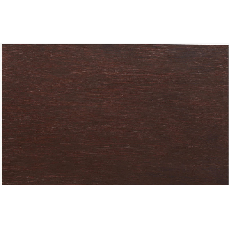 Table basse espresso avec pieds tournés