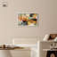 "Urban Patchwork I Shadowbox Print", art mural abstrait par Art Remedy, cadre blanc, 37 x 25-944162058-944162056