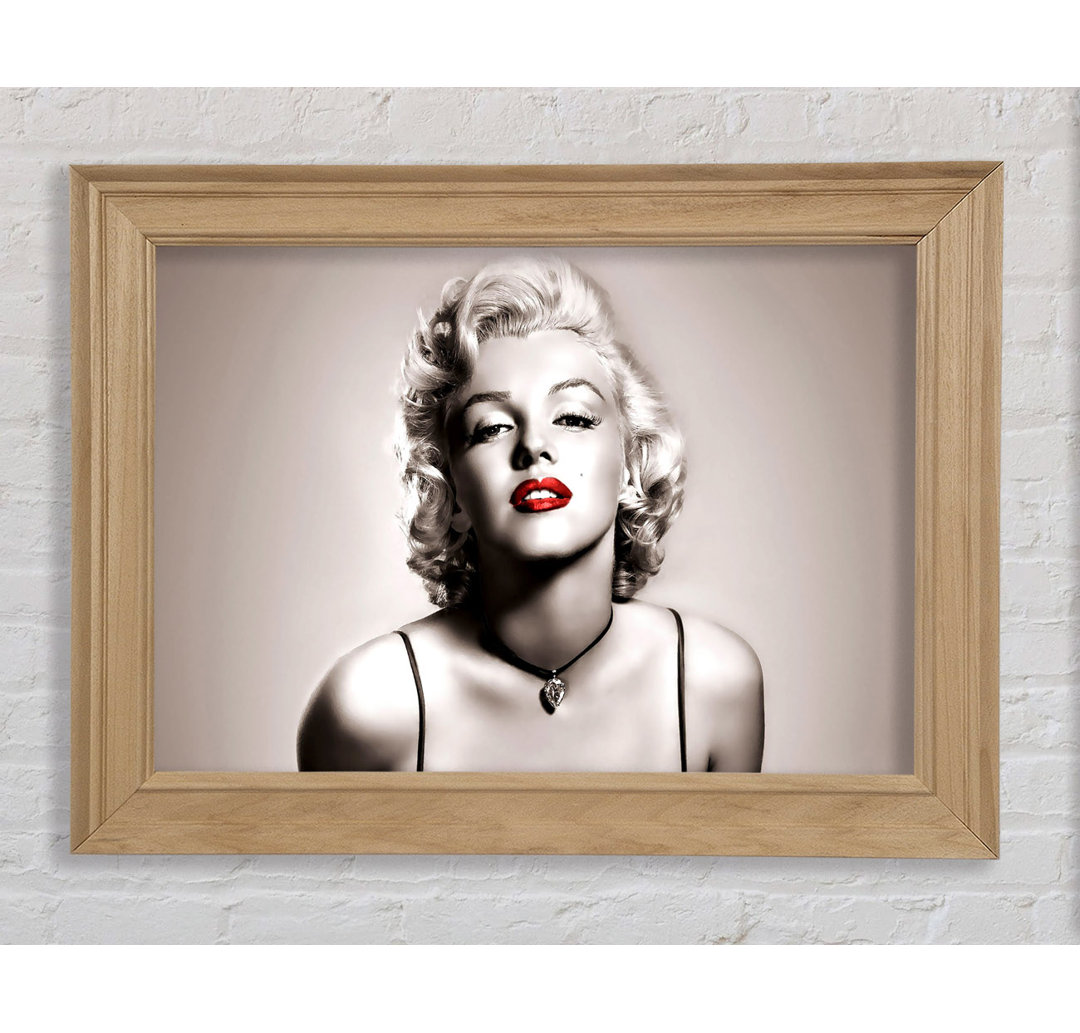 Marilyn Monroe 6 - Einzelne Bilderrahmen Kunstdrucke