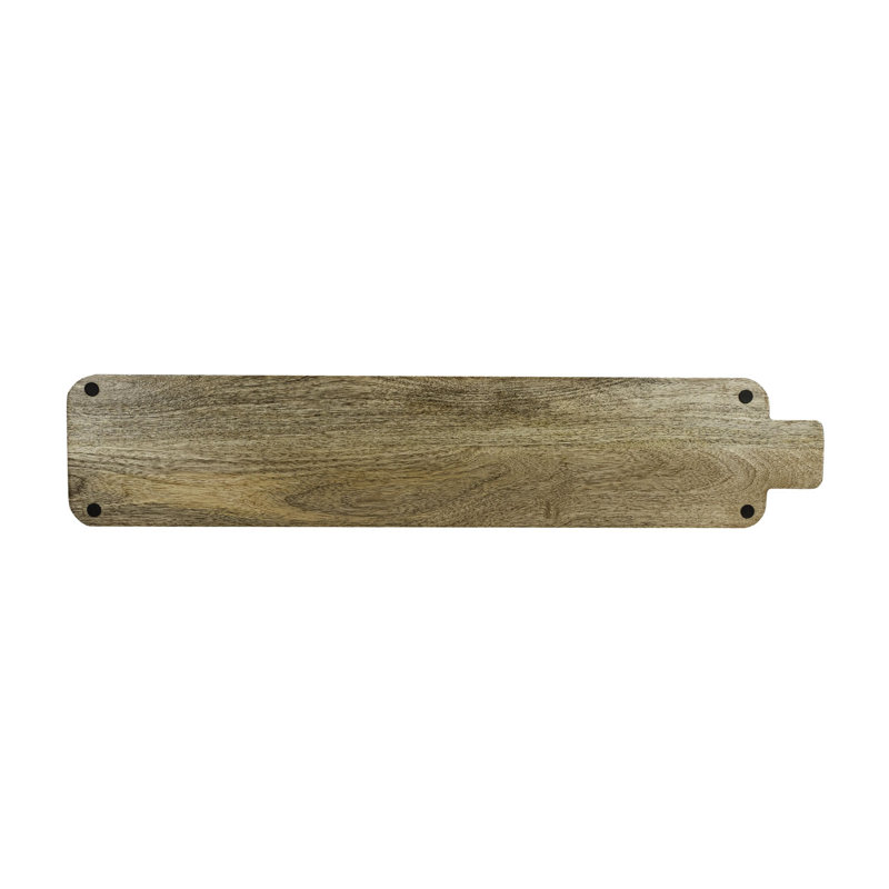 Natural Mango Wood 27 Inch Rustic Serving Tray