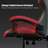 Inbox Zero Stephen Adjustable Reclining Ergonomic Swiveling PC & Racing Game Chair in White-1469133555