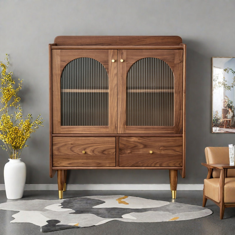 Armoire de rangement simple pour le salon, H 47,24 po x l 39,37 po x P 15,75 po