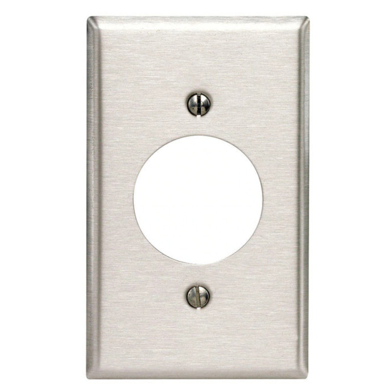 No Subject 1 - Gang Single Outlet Standard Wall Plate