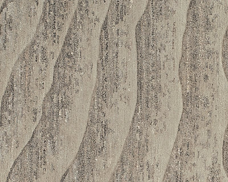 Dunes Wool Area Rug in Gray, Rectangle 3' x 5'