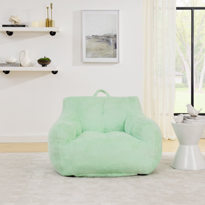 Lucas 43" Bean Bag Chair-Kids, Teens, and Adults - Filled with Memory Foam by Trule