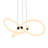 Attitash Dimmable Modern Linear Chandelier-1127977210