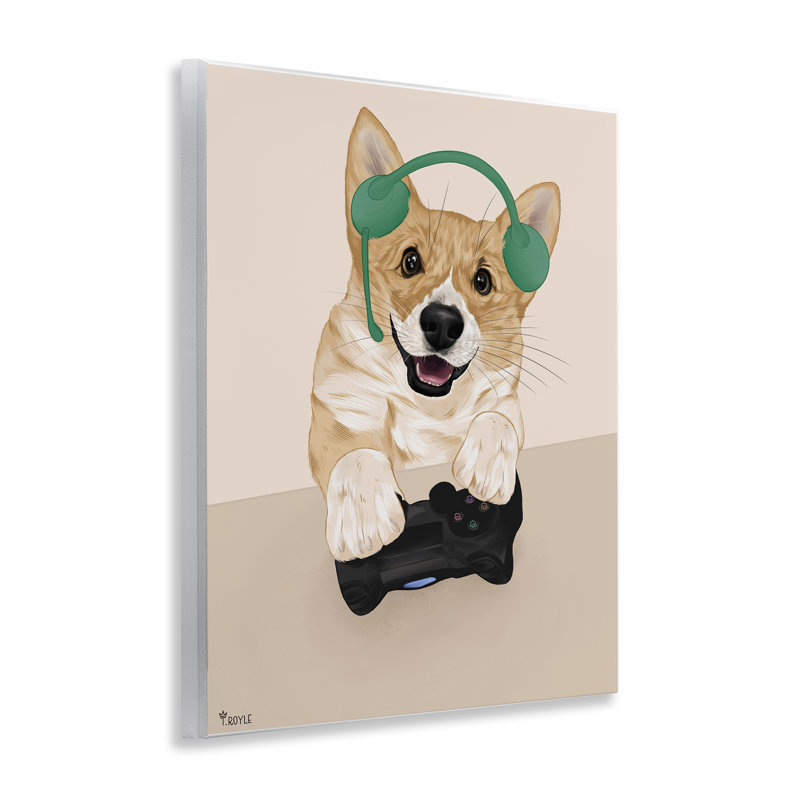 «Happy Gamer Dog» par Tara Royle