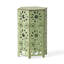 Table d'appoint pour patio Crackle - P 14,23 po x l 14,23 po, H 21,38 po-123223882-123223885