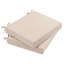 Coussin de siège d'extérieur imperméable pour mobilier de patio, 18,5 x 16, ensemble de 2-341563959-341563915-361481771