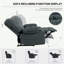 Fauteuil de massage avec fauteuil inclinable, chauffant et porte-gobelet-857649687