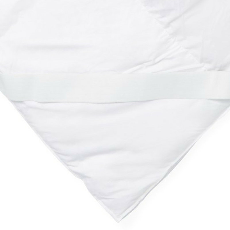 RDS Certified Luxury 2" Loft White Down Plush Featherbed , Full