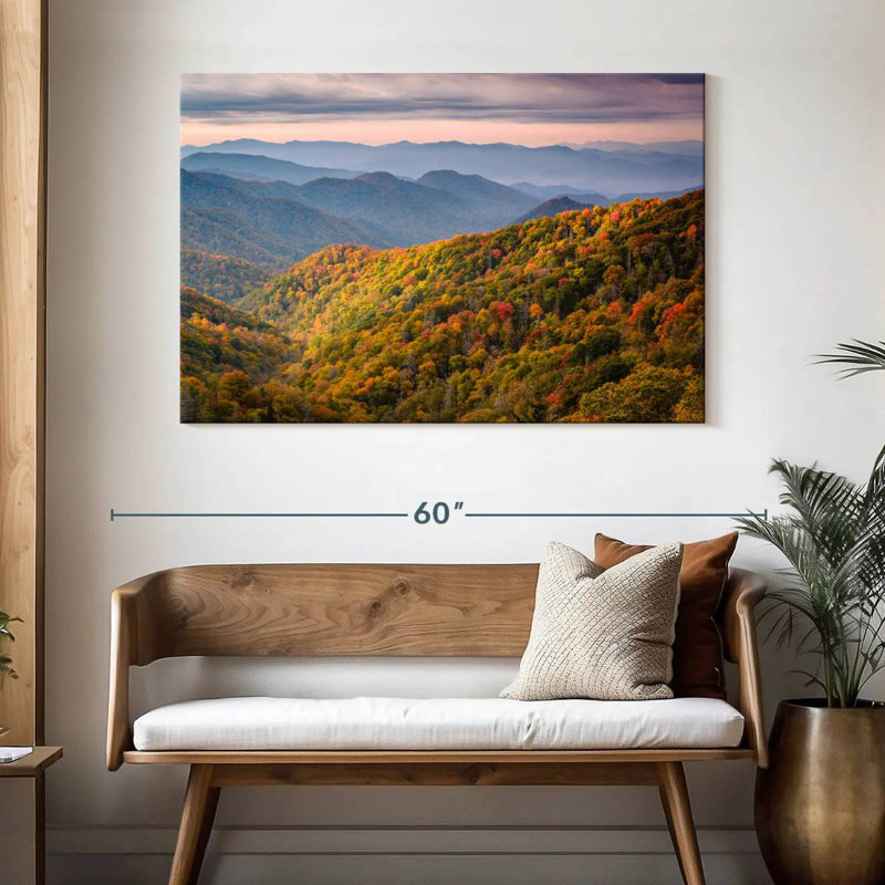 Forêt du parc national du Tennessee, H 32 po x l 48 po
